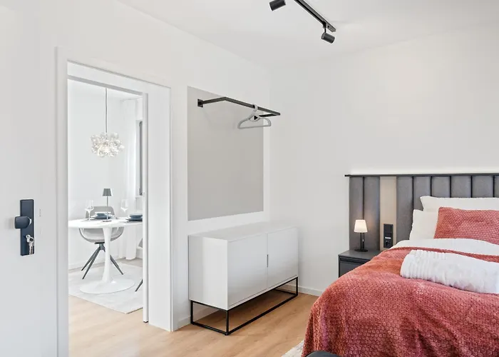 1-2 Personen - Parkplatz - Fahrradgarage - Zentrum - Kueche - Balkon - Klima * 圣马丁