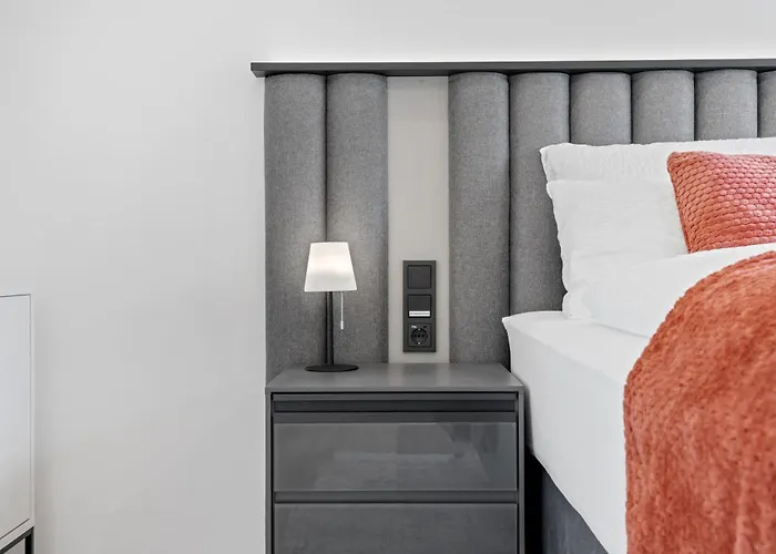 1-2 Personen - Parkplatz - Fahrradgarage - Zentrum - Kueche - Balkon - Klima 公寓 *