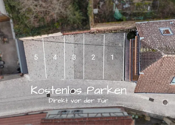 Apartamento 1-2 Personen - Parkplatz - Fahrradgarage - Zentrum - Kueche - Balkon - Klima